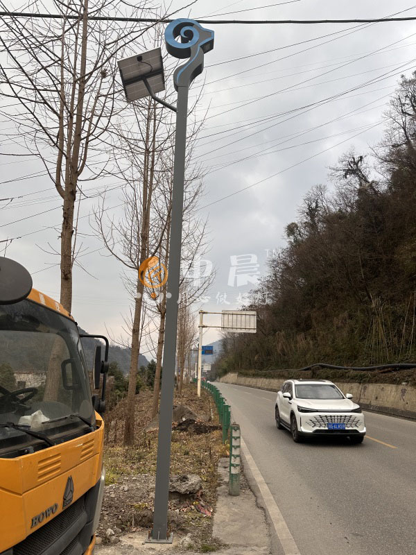 太陽能路燈安裝案列圖展示